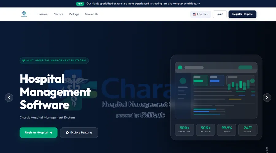 Charak Hospital Management System