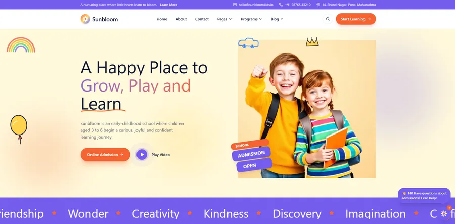 Sunbloom Kids School